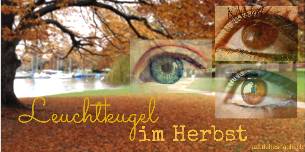 Leuchtkugel im Herbst